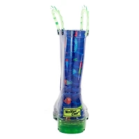 Western Chief Little Boys Fish On Lighted Rain Boot