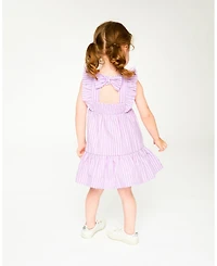 Deux par little and Big Girl Striped Dress