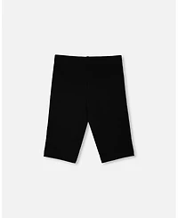 Deux par Big Girls Rib Biker Leggings