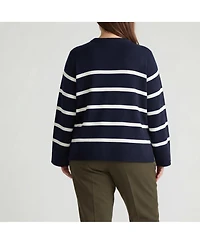 Universal Standard Plus Wide Sleeve Cotton Sweater