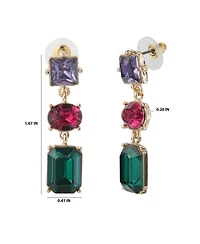 Bcbg Generation Multi-Gem Drop Earrings