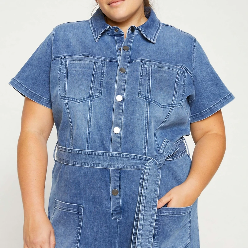 Universal Standard Plus Size Denim Jumpsuit