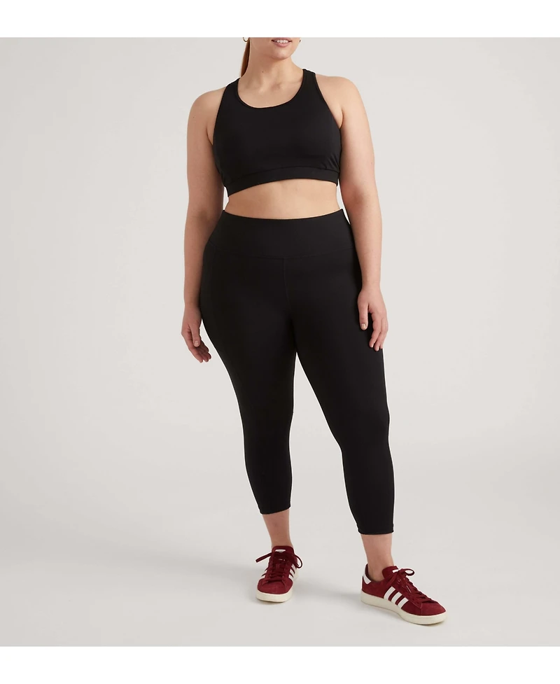 Universal Standard Women's Plus Next-to-Naked Racerback Sports Bra