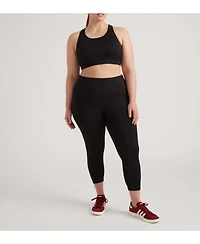 Universal Standard Women's Plus Next-to-Naked Racerback Sports Bra