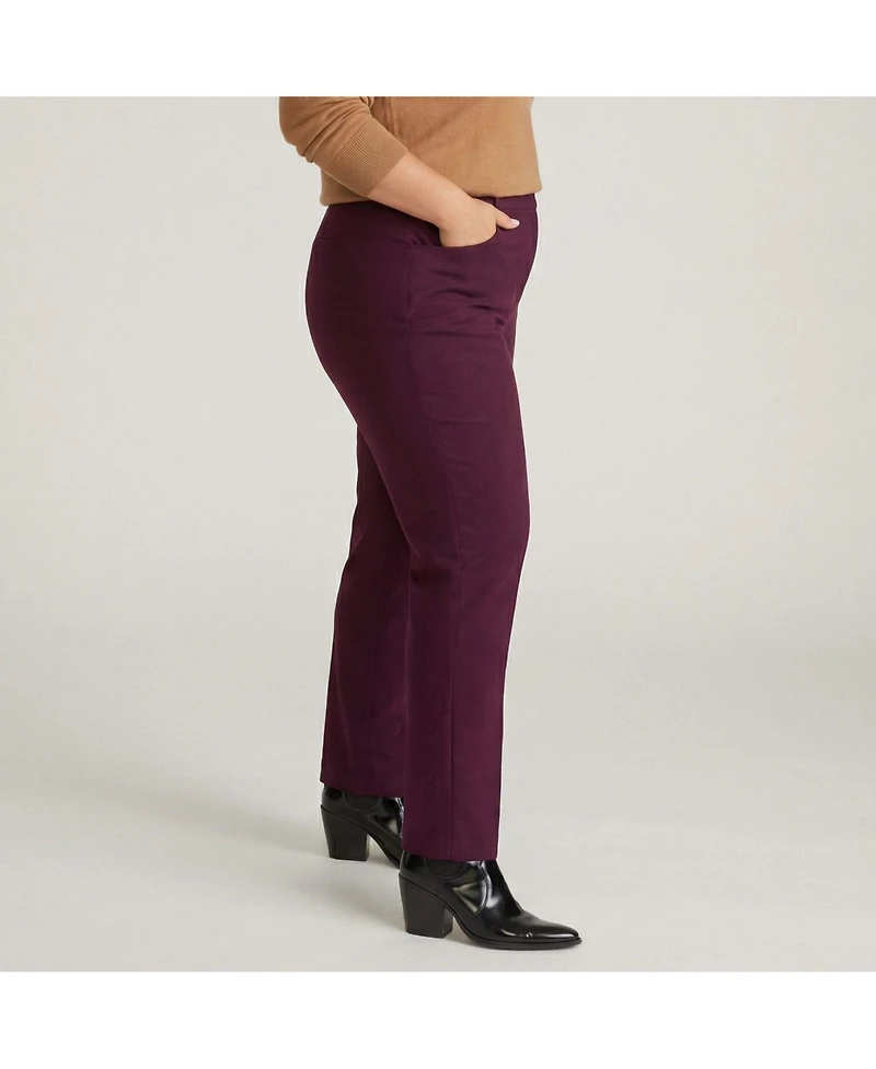 Universal Standard Women's Plus All Day Mercer Tapered Leg Pants