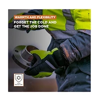 RefrigiWear Men's Warm Lined Fiberfill Freezer Edge Insulated Gloves