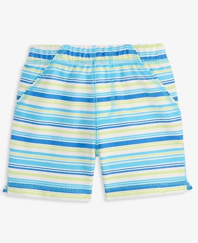 First Impressions Baby Boys' (0-24) Mix & Match Striped Shorts, Macy's Exclusive