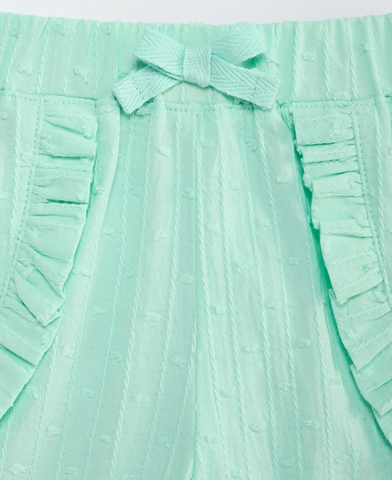 First Impressions Baby Girls Cotton Eyelet Shorts, Exclusively at Macy's