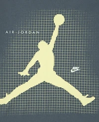 Jordan Boys' 4-7 Jumpman Grid Blur Crewneck T-Shirt