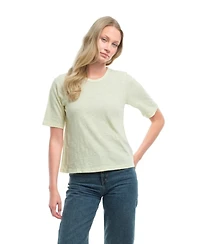 Wilt Clothing Women's Baby Fit Elbow Sleeve Tee