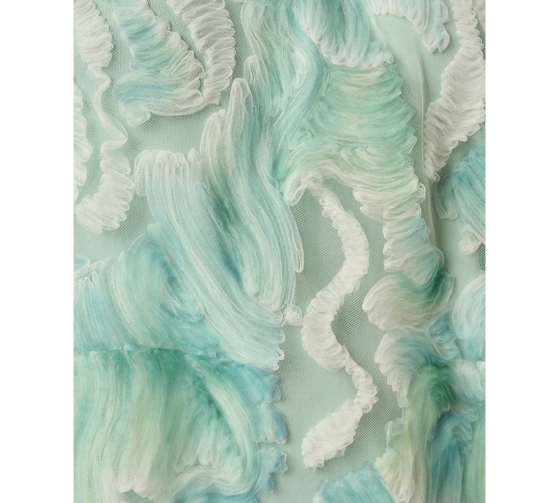 Adrianna Plus Soutache Embroidered Short Dress