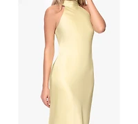 Xscape Women's Tie Neck Long Dress