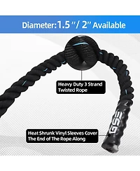 Gse Games & Sports Expert 2" Diameter Battle Rope