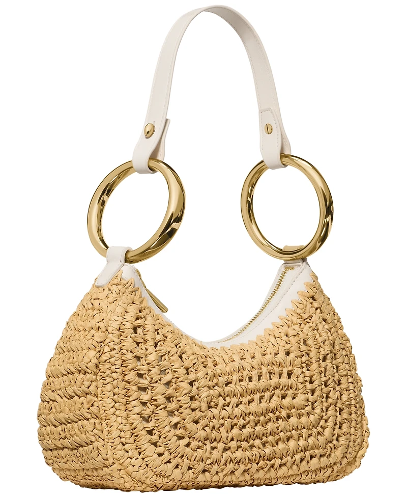 kate spade new york Bangle Small Straw Shoulder Bag