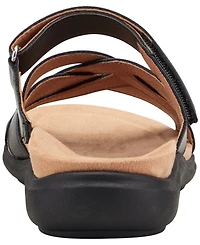 Easy Spirit Women's Waylin Strappy Flat Slip-On Sandals