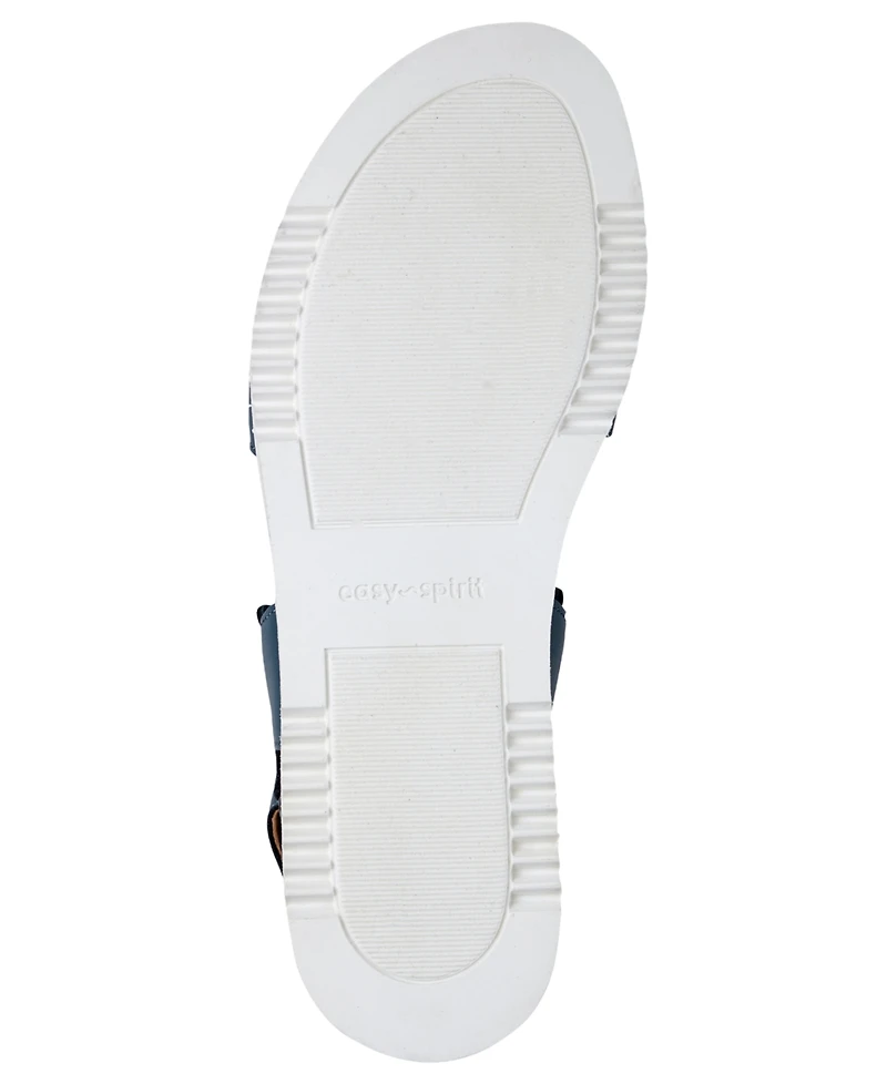 Easy Spirit Women's Warna Woven Flat Slingback Sandals