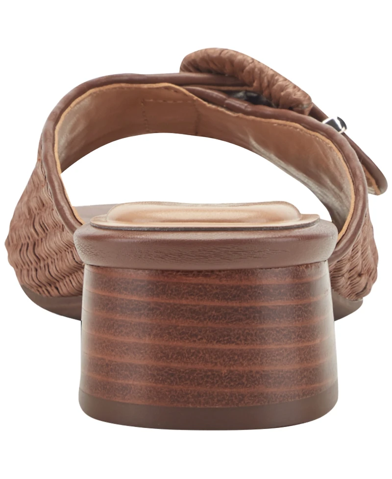 Easy Spirit Women's Rosalind eFlex Woven Slip-On Sandals