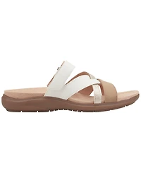 Easy Spirit Women's Waylin Strappy Flat Slip-On Sandals