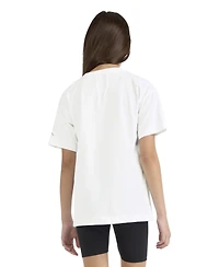 Jordan Girls' 7-16 Flower Flight Crewneck T-Shirt