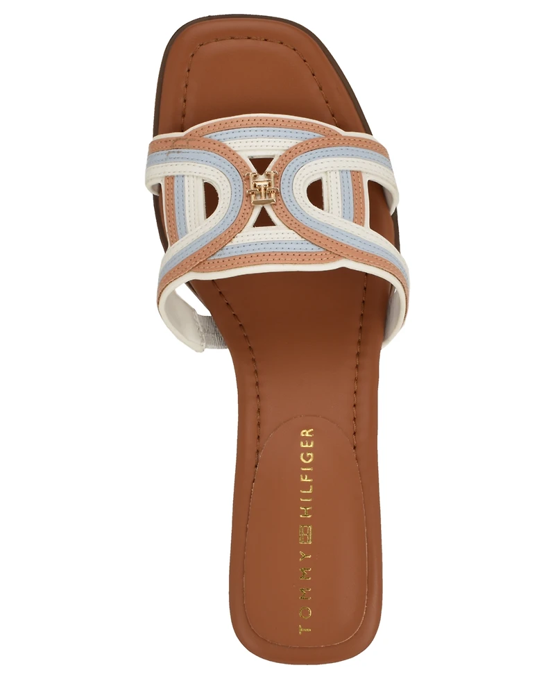 Tommy Hilfiger Women's Marica Block Heel Slide Sandals