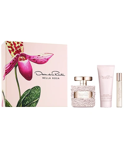 Oscar de la Renta 3-Pc. Bella Rosa Fragrance Gift Set