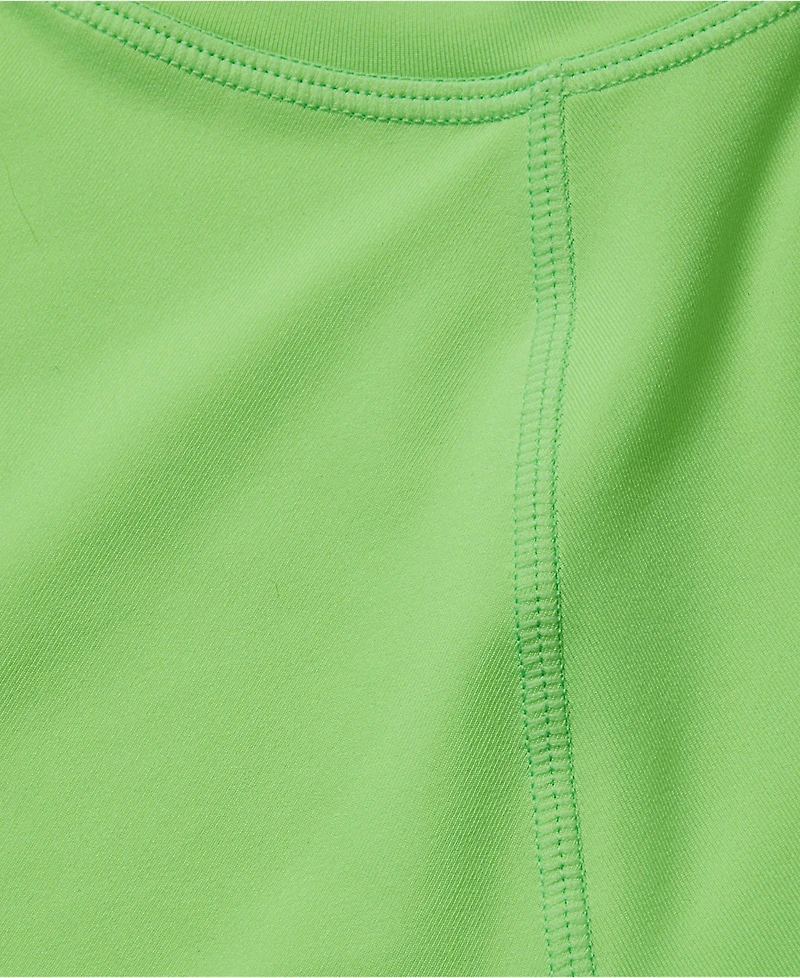 Lands' End Boys Sunshade Upf 50 Chlorine Resistant Long Sleeve Crew Neck Rash Guard