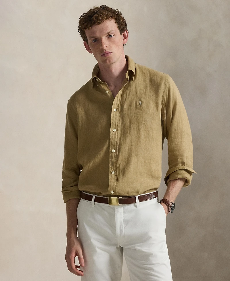 Polo Ralph Lauren Men's Classic Fit Linen Shirt