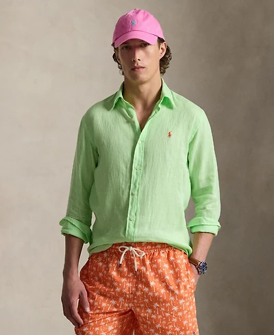 Polo Ralph Lauren Men's Classic Fit Linen Shirt