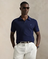 Polo Ralph Lauren Men's Short-Sleeve Textured Sweater Shirt