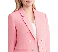 Jones New York Women's Open Front Tweed Jacket