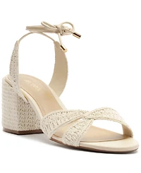 Arezzo Women's Andy Mid Block Sandals