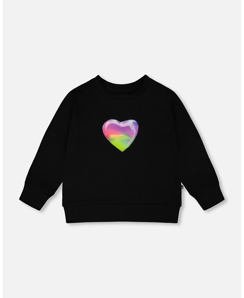 Deux par Toddler Girls ganic Cotton Jersey Long Sleeve T-Shirt