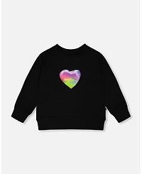 Deux par Toddler Girls ganic Cotton Jersey Long Sleeve T-Shirt