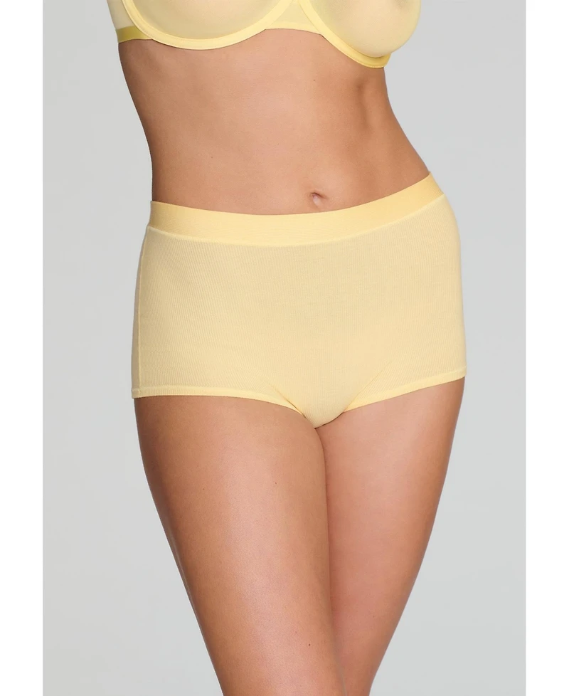 Cuup Women's The Boy Short - Modal Silk Rib