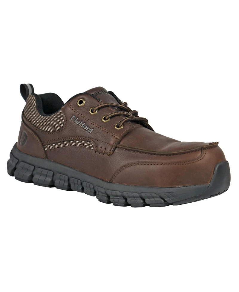 DieHard Men's Sunbird Composite Toe Work Shoe Brown