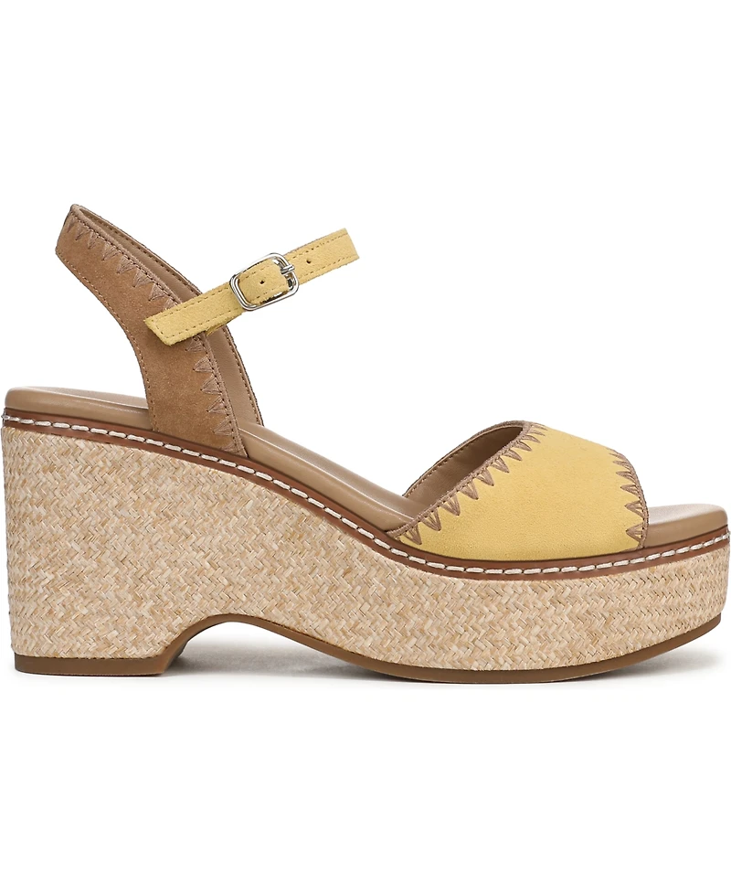 Naturalizer Women's Della Strappy Wedge Heel Sandals