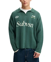 Cotton On Men's Regular-Fit Rugby Polo Shirt
