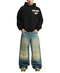 Cotton On Men's Fleece Long-Sleeve Hooded Sweatshirt