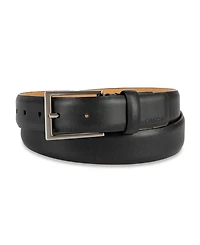 Calvin Klein Men's Smooth and Saffiano Leather Dress Belt