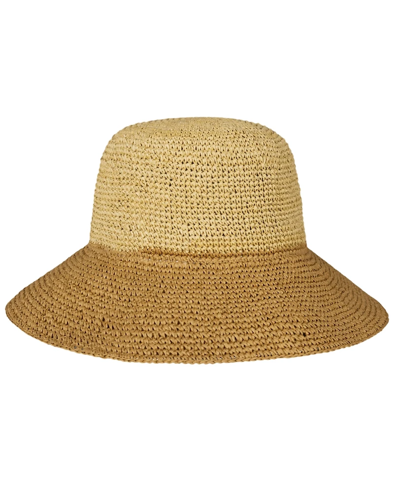 Lauren Ralph Color Block Crochet Bucket Hat
