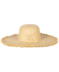 Lauren Ralph Lauren 3D Logo Raffia Sun Hat