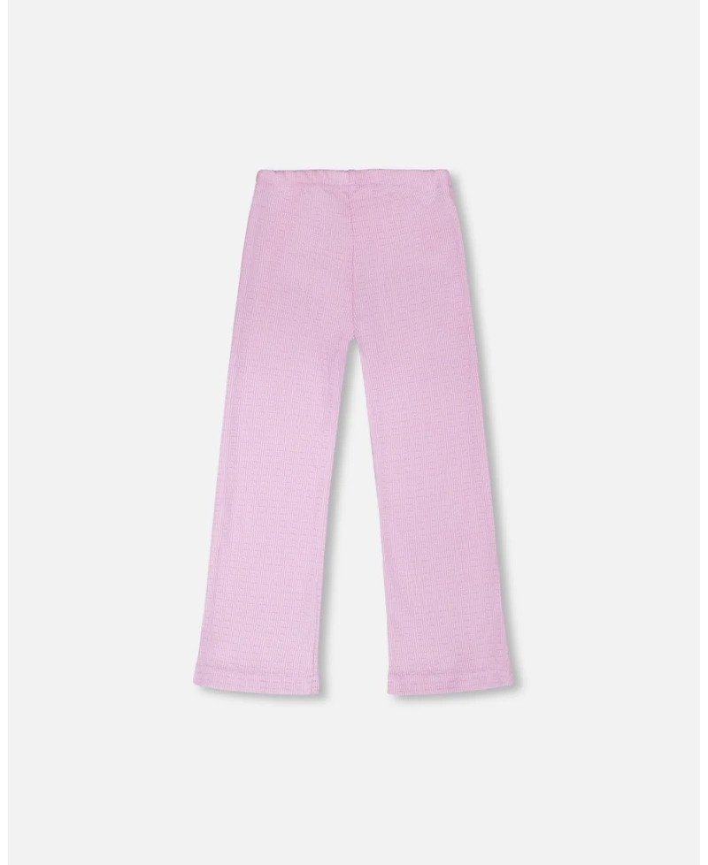 Deux par Deux Toddler Girls Crinkle Jersey Leggings