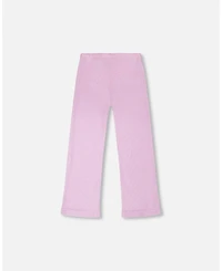 Deux par Deux Toddler Girls Crinkle Jersey Leggings