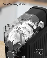 Tzumi Puree 2.6 Liter Slushie and Soft Serve Ice Cream Machine