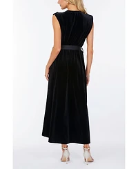 Bishop + Young Women's Bishop + Young Luxe Velvet Aeries Wrap Dress