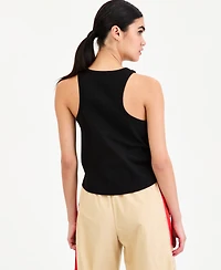 Bar Iii Women's High-Low Cotton Tank Top, Macy's Exclusive
