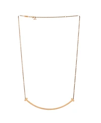 Pre-Owned Tiffany & Co T Smile Pendant Necklace