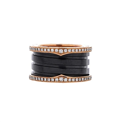 Pre-Owned Bvlgari B.Zero1 Three Band Ring