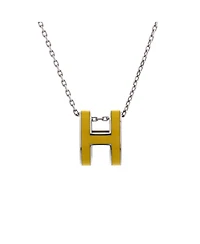 Pre-Owned HERMES Pop H Pendant Chain Necklace