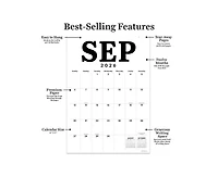 Tf Publishing Paper Goods July 2026 - June 2027 Medium Art Poster Wall Calendar